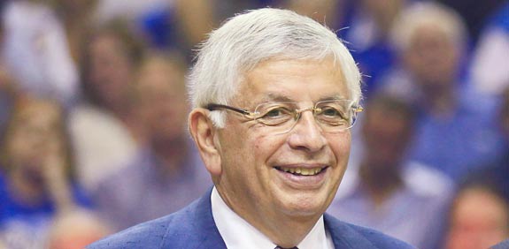 הקומישינר של ה-NBA דייויד סטרן / צלם: רויטרס